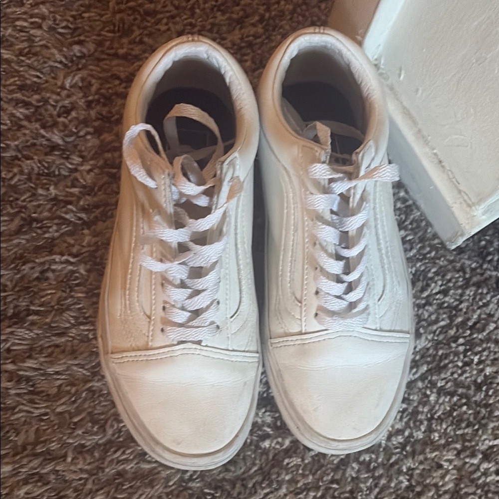 Vans Classic leather White Sneakers